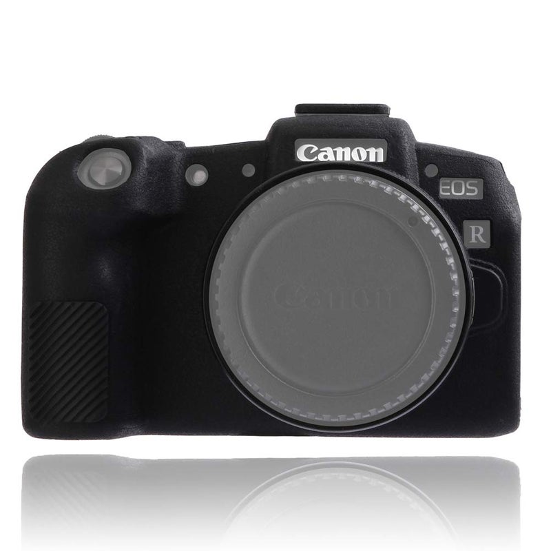 Easy Hood Camera Case Compatible with Canon EOS RP Mirrorless Digital Camera, Anti-Scratch Soft Silicone Rubber Texture Surface Housing Case Shell Protective Cover Skin Protector (Black) - Image 1